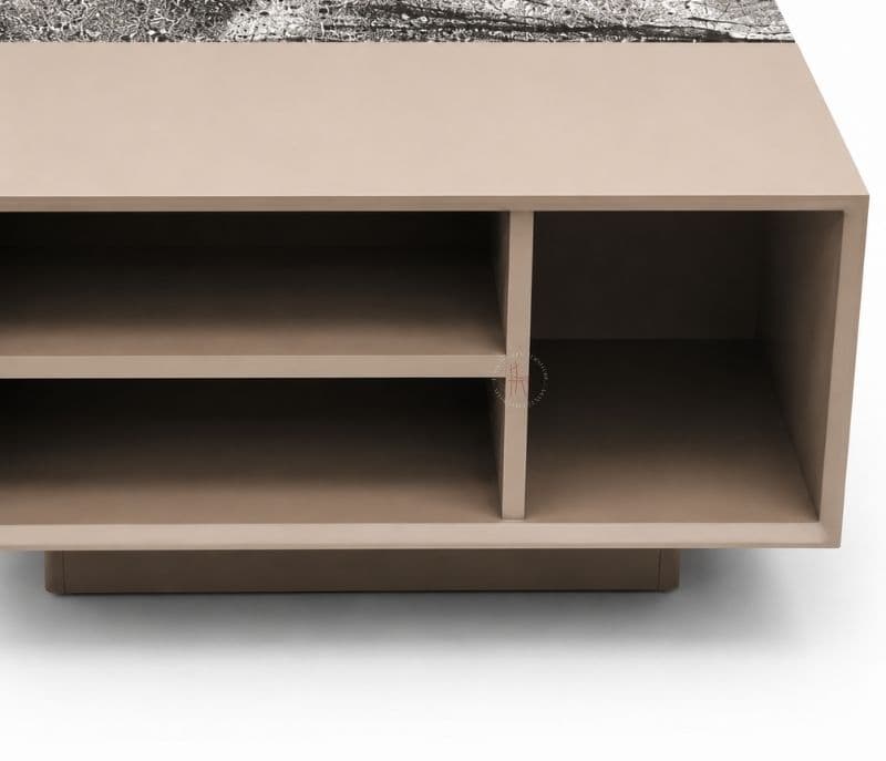 Image 4 for Centre Table - F62 Marble With Wood (CP)