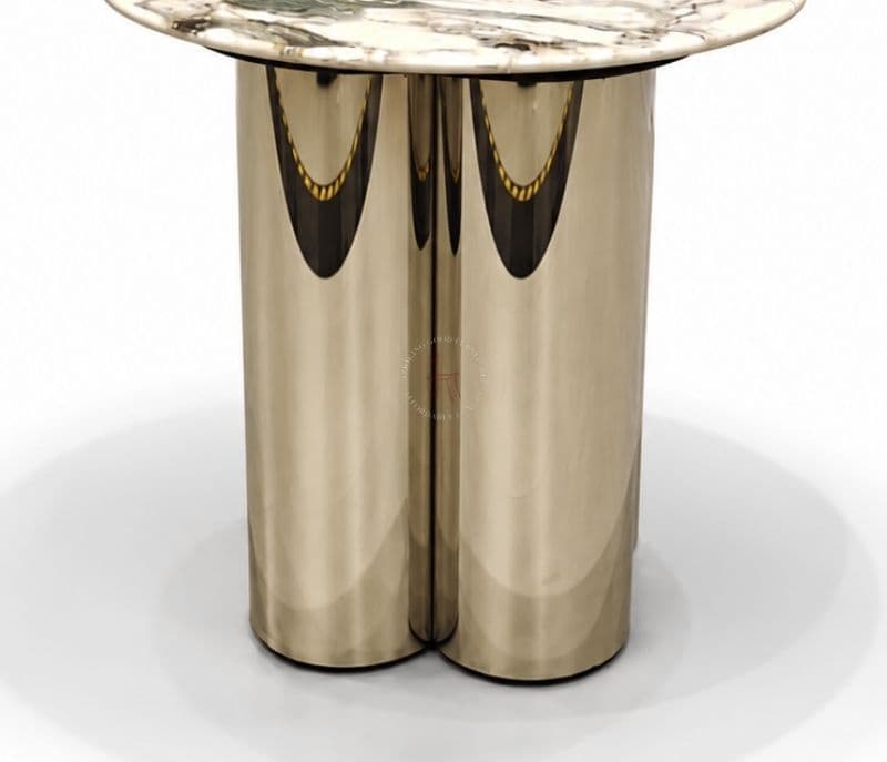 Image 5 for Centre Table - T03 Marble Top Metal Base