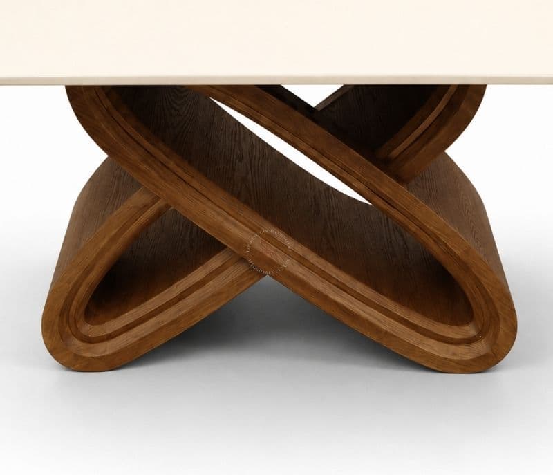 Image 6 for DT19/2513 Imported Dining Table 1+6 Seater Marble Top