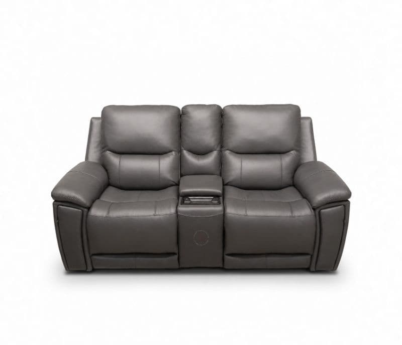 Image 8 for Manwah U71191M 3+2+1 Motor Recliner Pure Leather With Sound Bar/Concealed CupHolders (BWD)(WF)