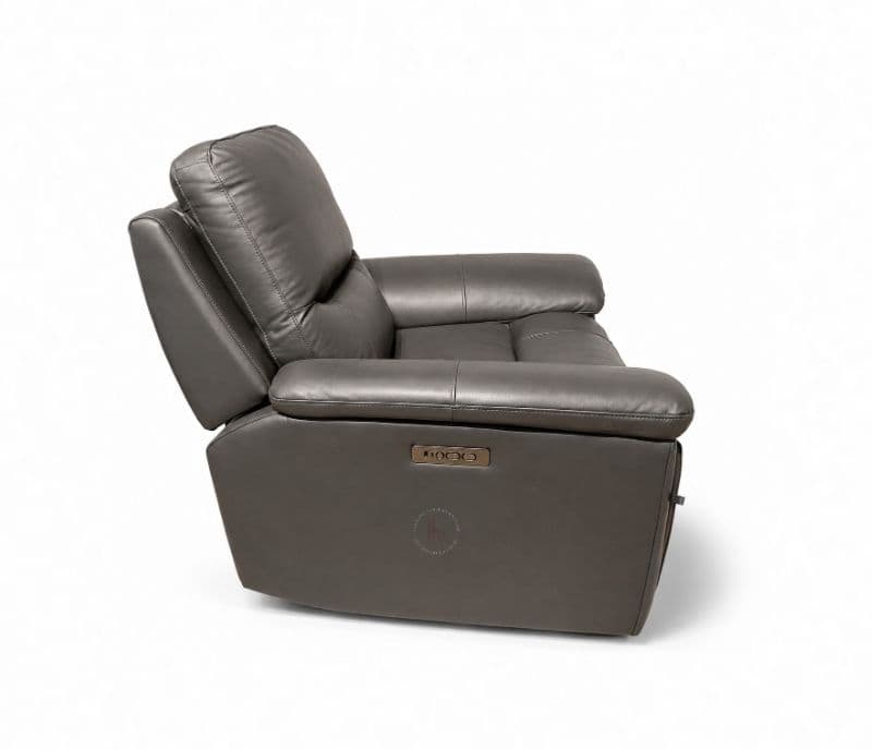 Image 19 for Manwah U71191M 3+2+1 Motor Recliner Pure Leather With Sound Bar/Concealed CupHolders (BWD)(WF)