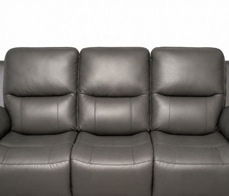 Image 3 for Manwah U71191M 3 Seater Dual Motor Recliner Body Touch Leather