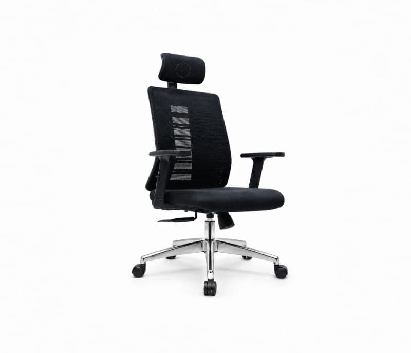 Image 3 for Posh Black HB Office Chair (PM)