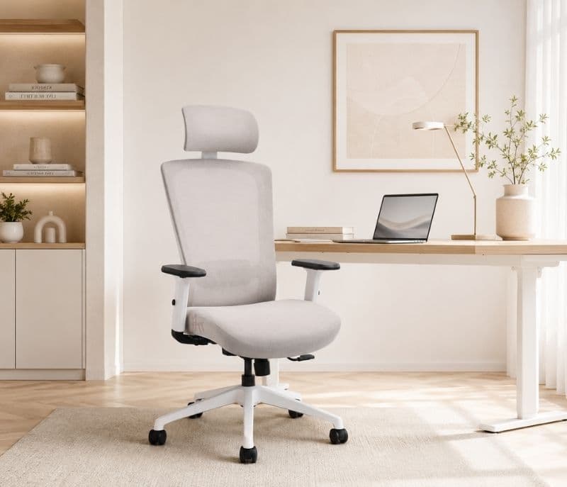Image 1 for Bonai HB White Office Chair (PM)