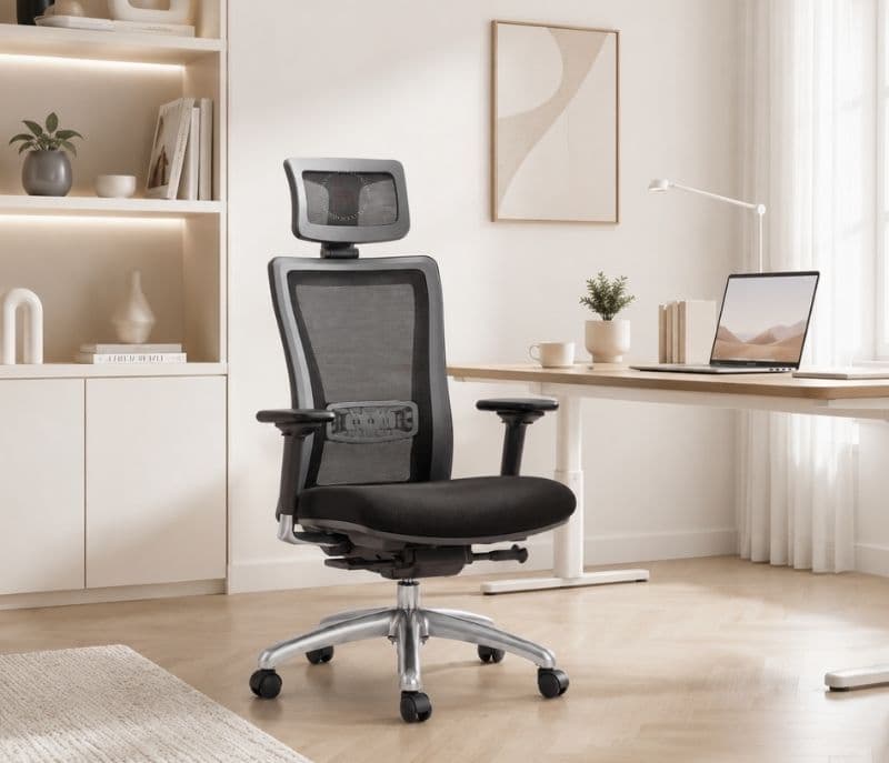 Image 1 for Bonai HB Grey Office Chair (PM)