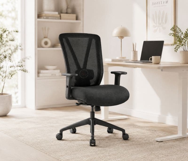 Image 1 for Metrrode MB Black,White Office Chair (PM)
