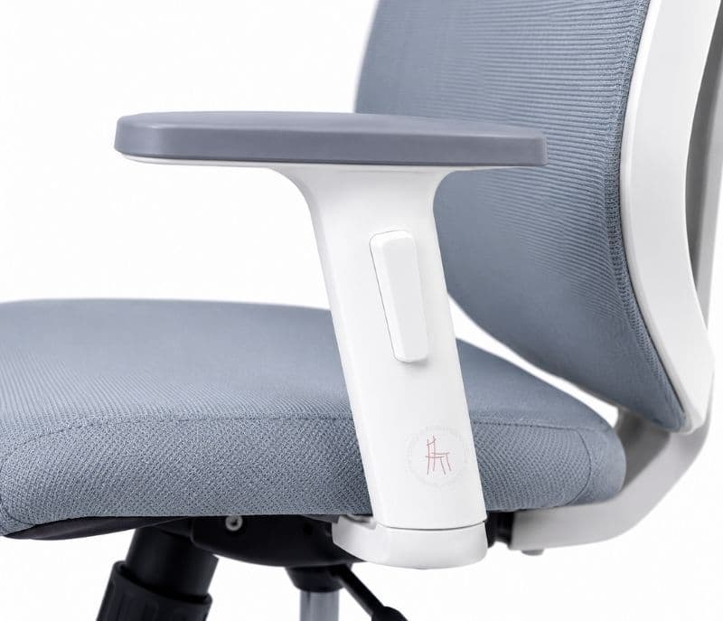 Image 6 for Metrrode HB White Office Chair (PM)