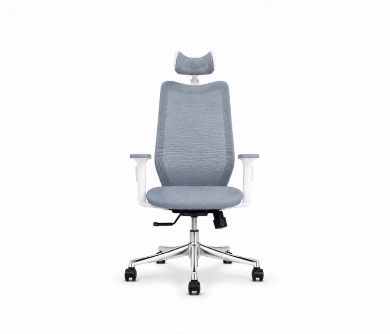 Image 2 for Metrrode HB White Office Chair (PM)