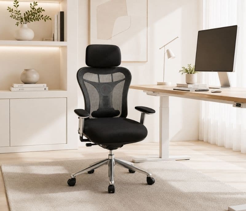Image 1 for Optima HB White Office Chair (PM)
