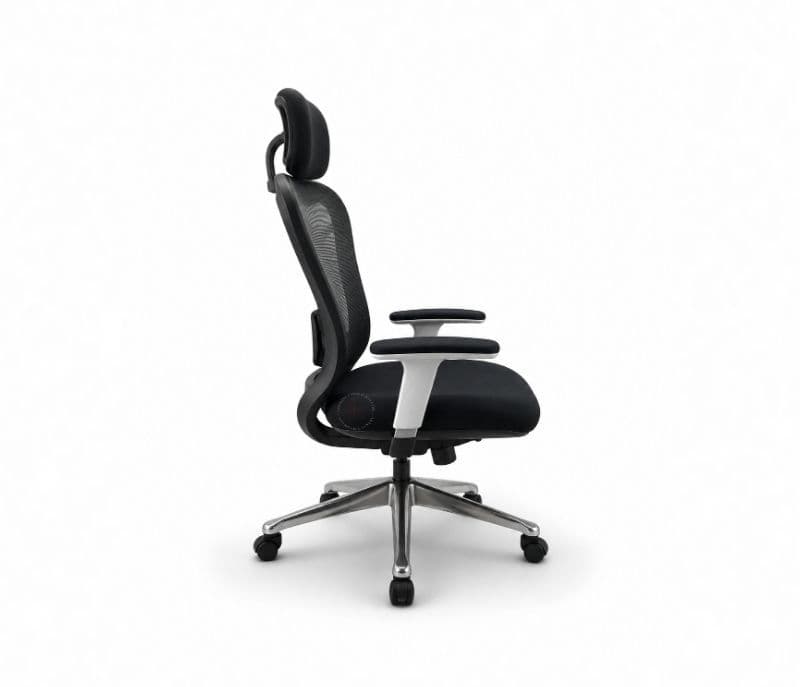 Image 3 for Optima HB White Office Chair (PM)