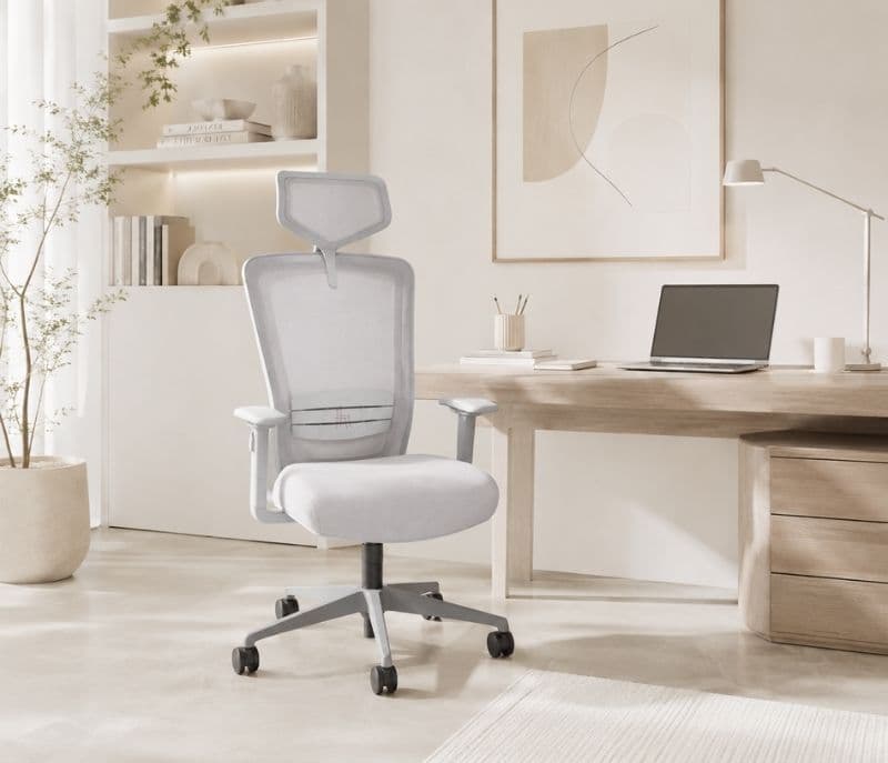 Image 1 for Helios HB Grey Special (SURYA) Office Chair (PM)