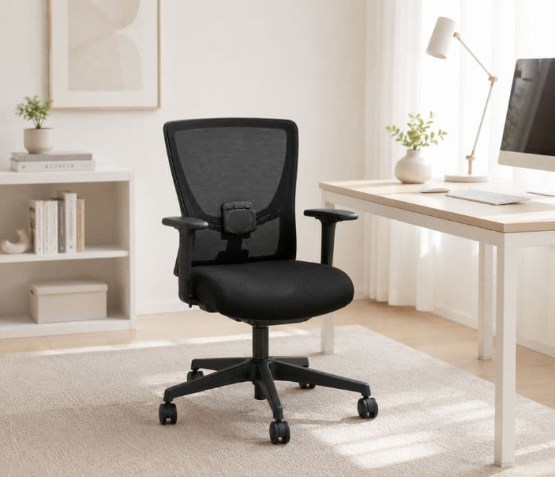 Image 1 for Adonis MB Black Special (Surya) Office Chair (PM)