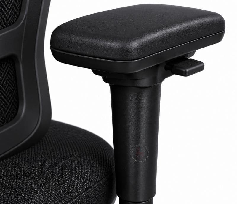 Image 6 for Adonis HB Black Special (Surya) Office Chair (PM)