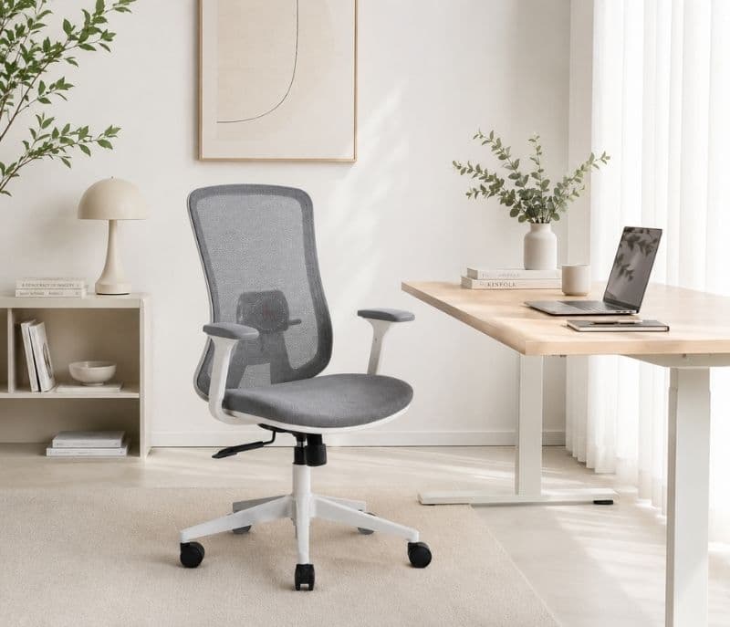 Image 1 for Fido MB White Special(AK)Office Chair (PM)