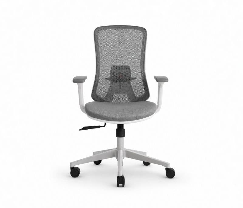 Image 2 for Fido MB White Special(AK)Office Chair (PM)
