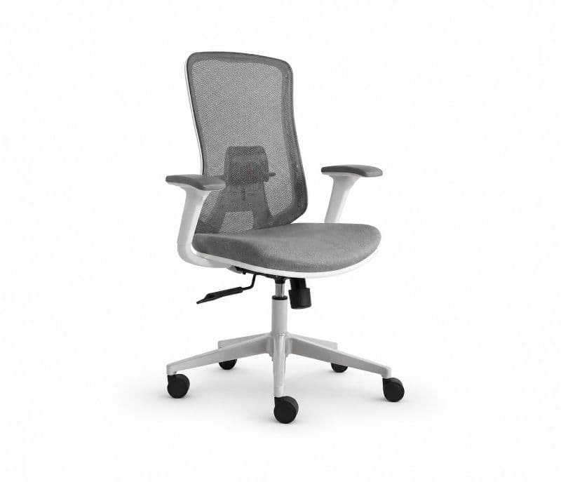 Image 3 for Fido MB White Special(AK)Office Chair (PM)