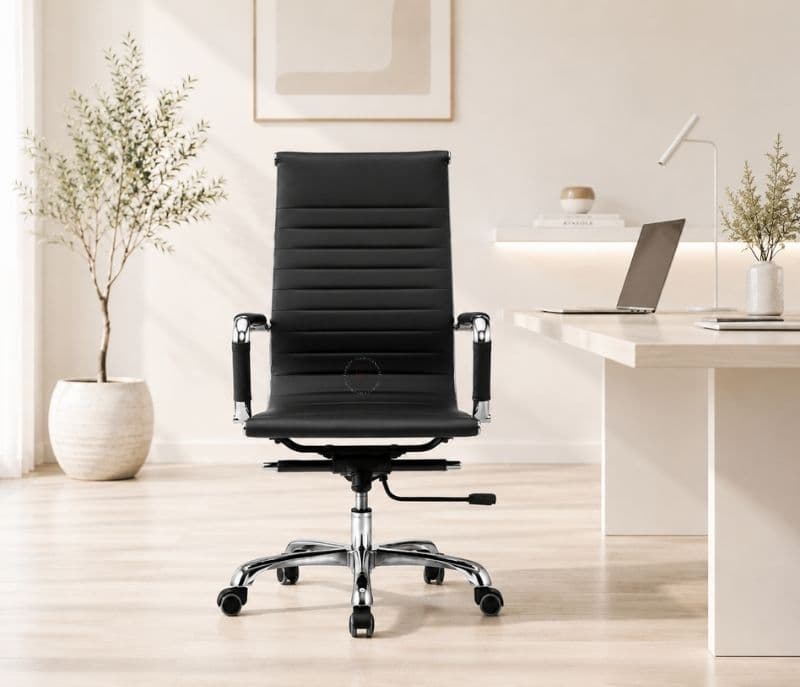 Image 1 for YLN HB Black Office Chair (PM)