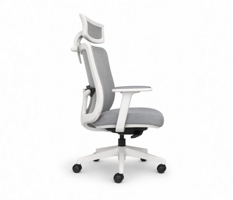 Image 3 for Amaze White HB Office Chair (PM)