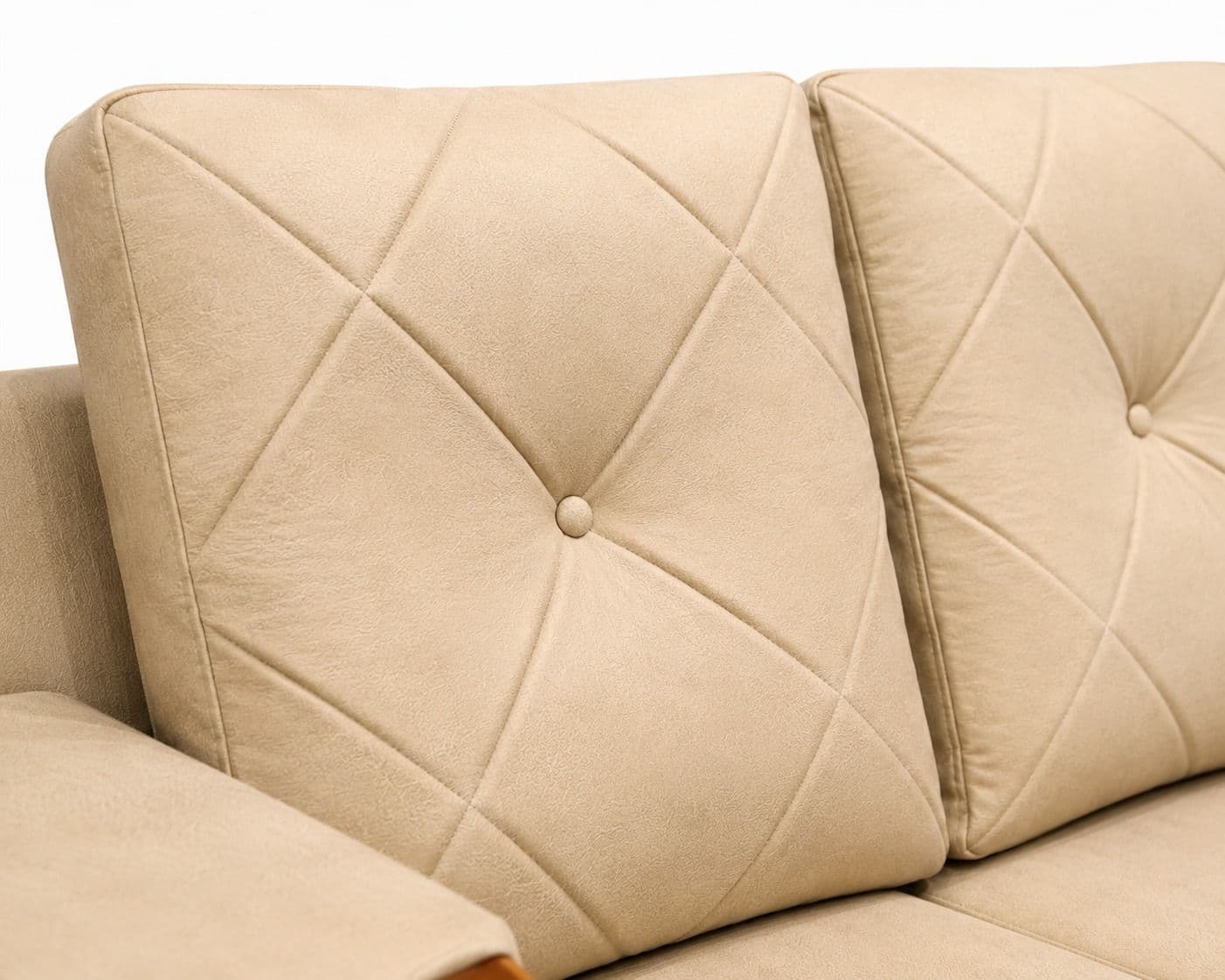 Image 7 for Regalia Luxa Sofa 2+2+1+C+Center table +2 Puffy Micro Suede Fabric
