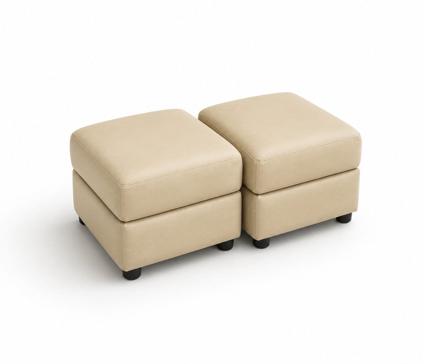 Image 12 for Regalia Luxa Sofa 2+2+1+C+Center table +2 Puffy Micro Suede Fabric
