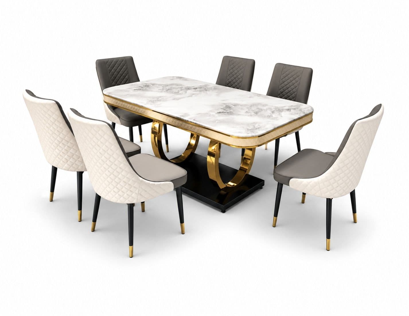 Image 2 for Imported Dining Set-C143-654 TABLE/Y10 Chair