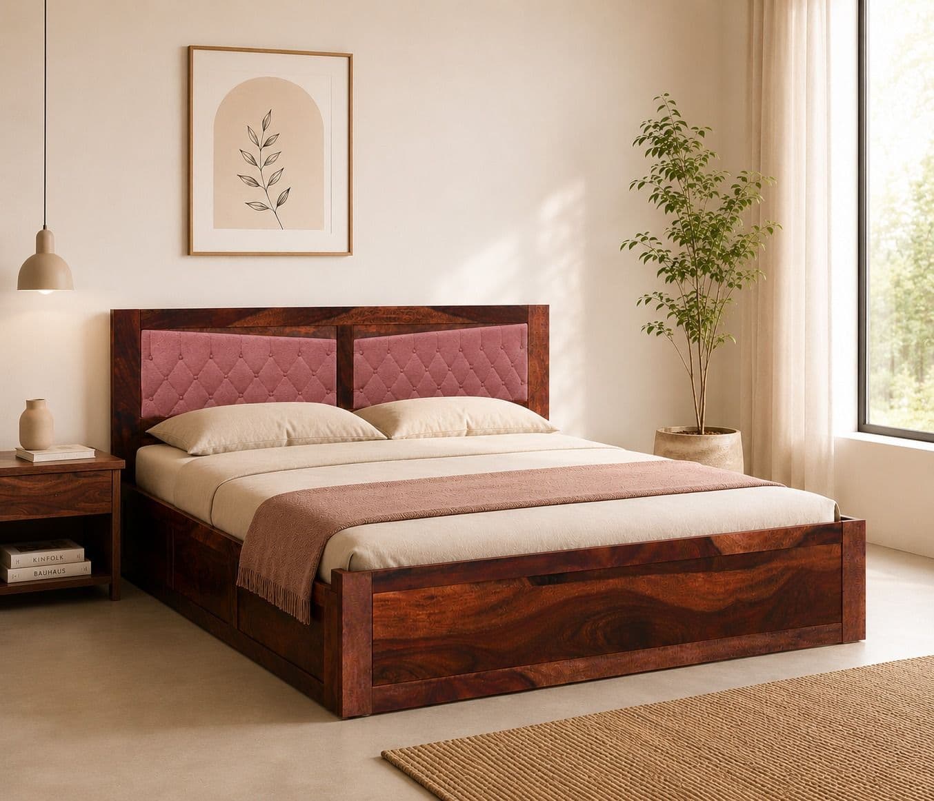 Image 1 for Zuno Sheesham Wood Bed (WI)