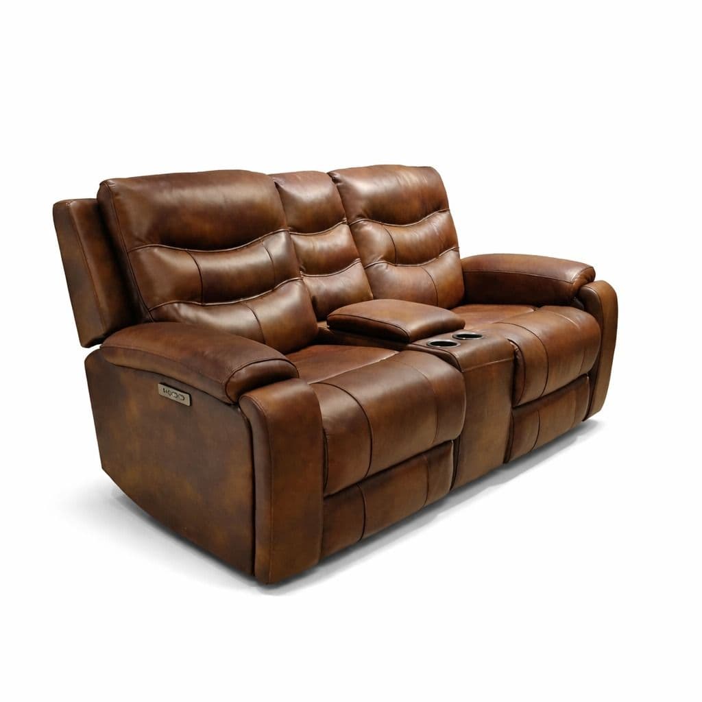 Image 12 for Manwah U70731HM 3+2+1 Power Recliner Leather