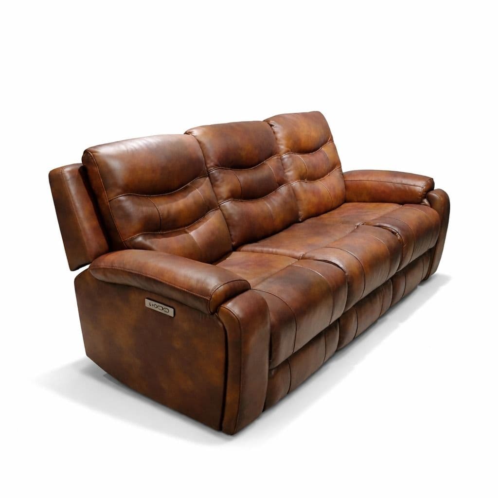 Image 5 for Manwah U70731HM 3+2+1 Power Recliner Leather