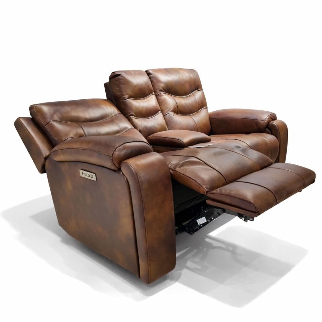 Image 13 for Manwah U70731HM 3+2+1 Power Recliner Leather