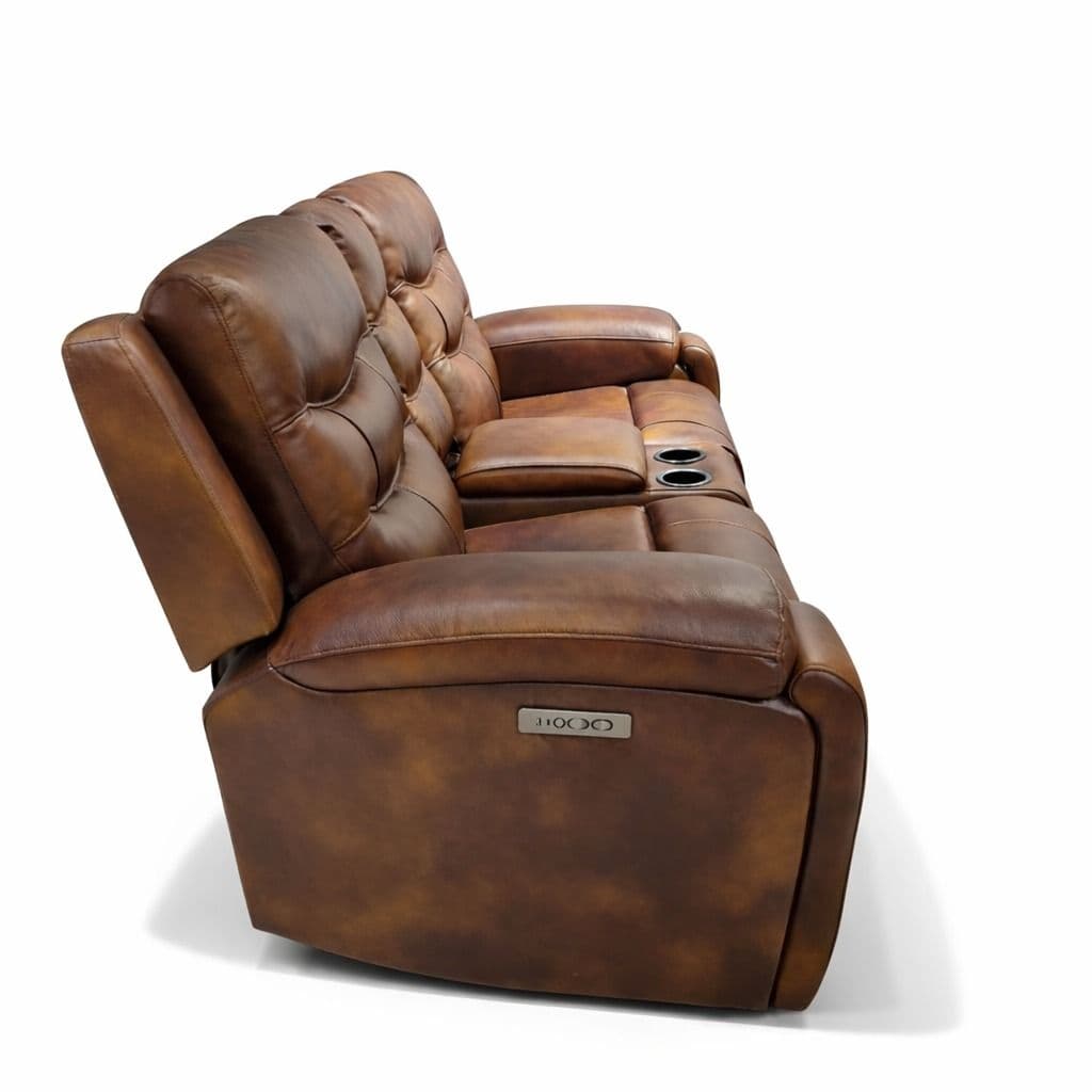 Image 6 for Manwah U70731HM 3+2+1 Power Recliner Leather