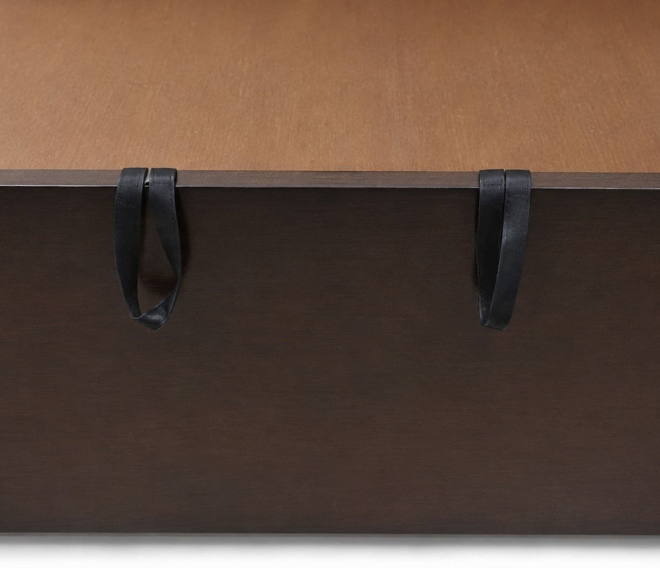 Image 3 for Patti Cushion Cot King Size 72"x78 "Box With Hydraulic Play And Engeneering Wood Legs Assam Teak (BSK)