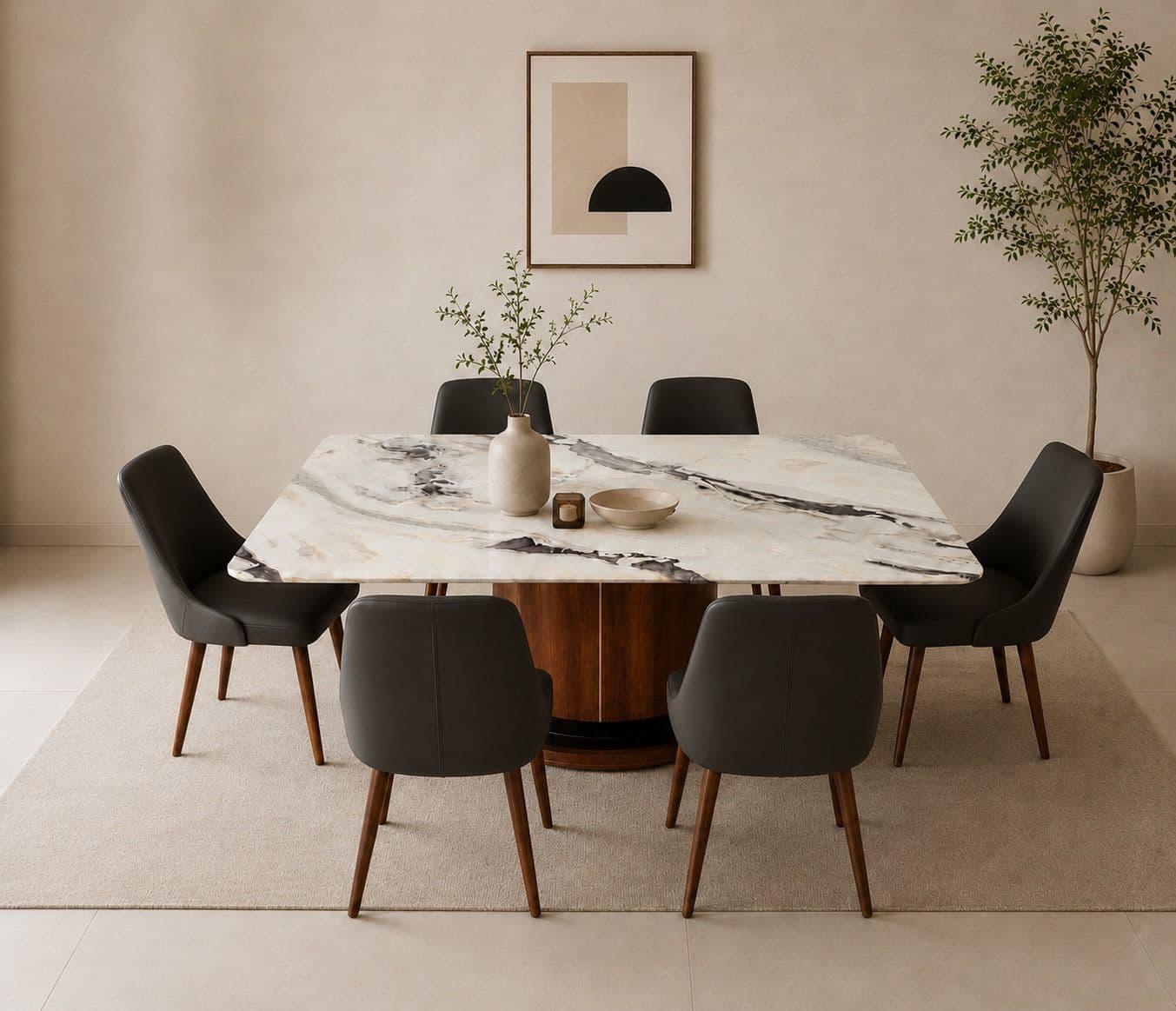 Image 1 for Imported Dining Set-M190053 Chair 936 – 1+6 Seater