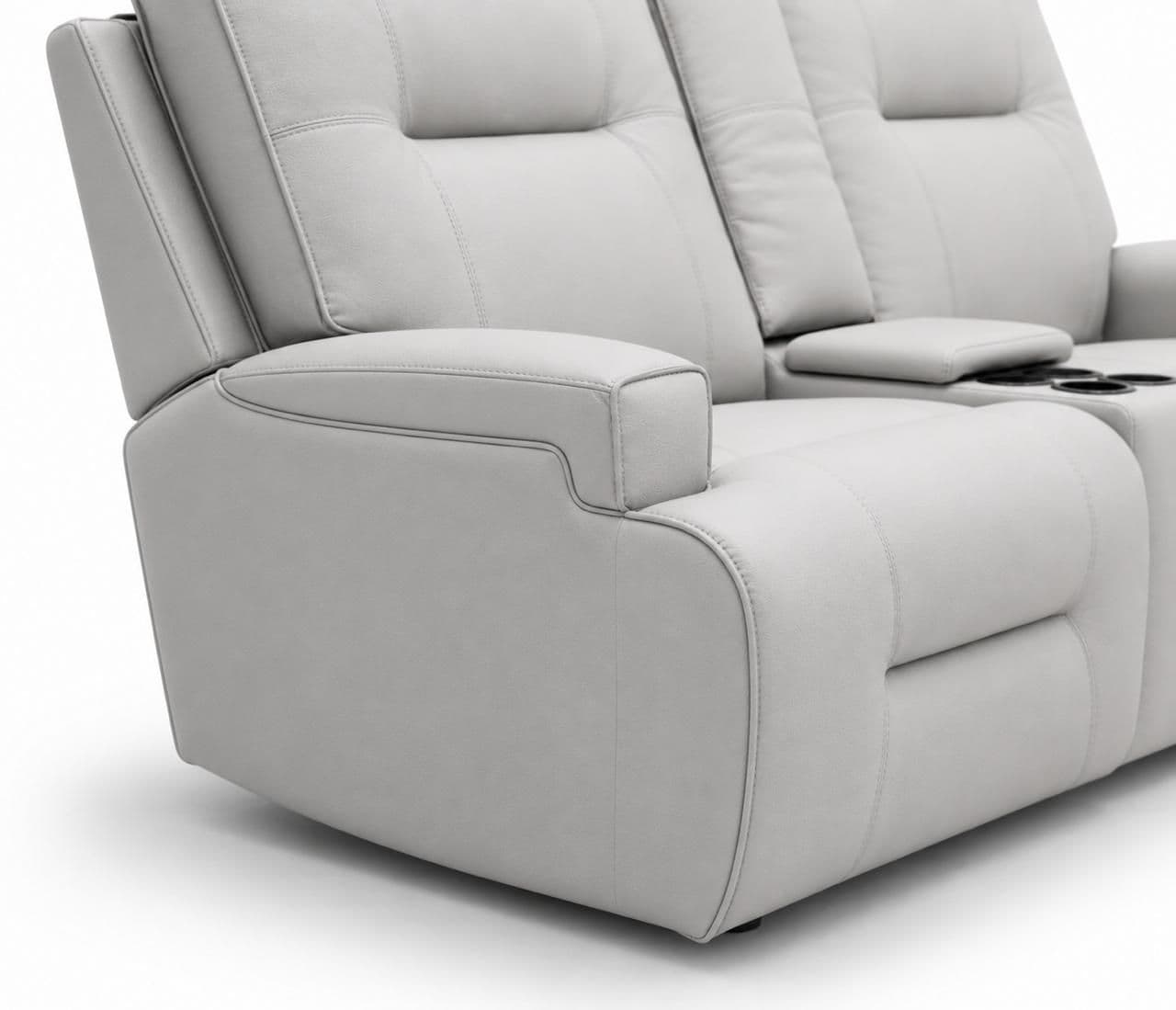 Image 9 for Manwah U71078X 3+2+1 Power Recliner Leather