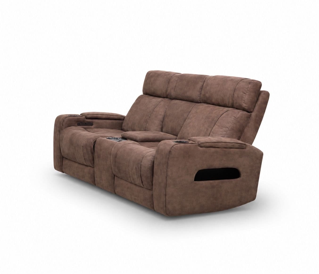 Image 11 for Manwah 71137BTZ 3+2+1 Power Recliner Fabric