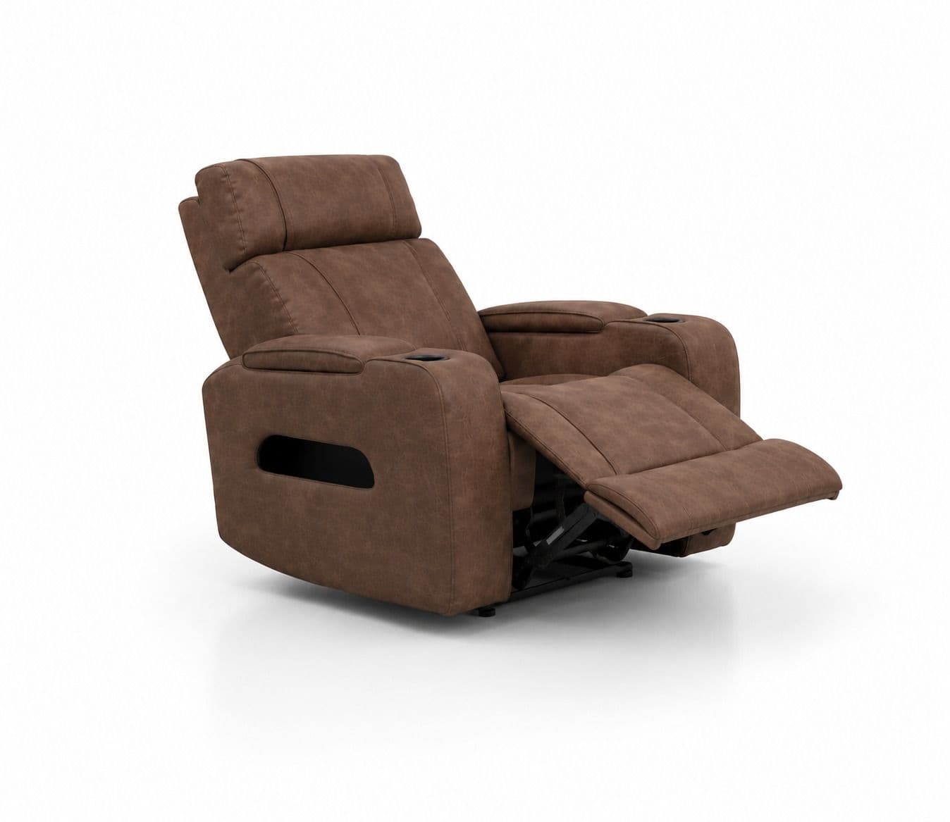 Image 3 for Manwah 71137BTZ 3+2+1 Power Recliner Fabric