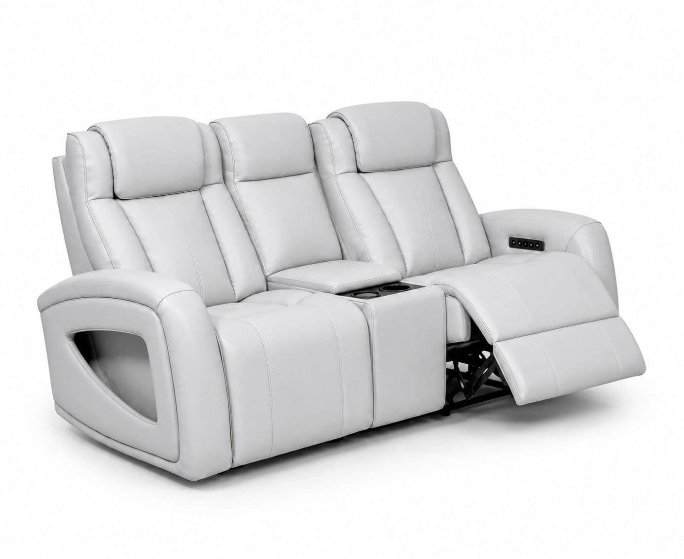 Image 4 for Manwah U71193TZ 3+2+1 Power Recliner Leather