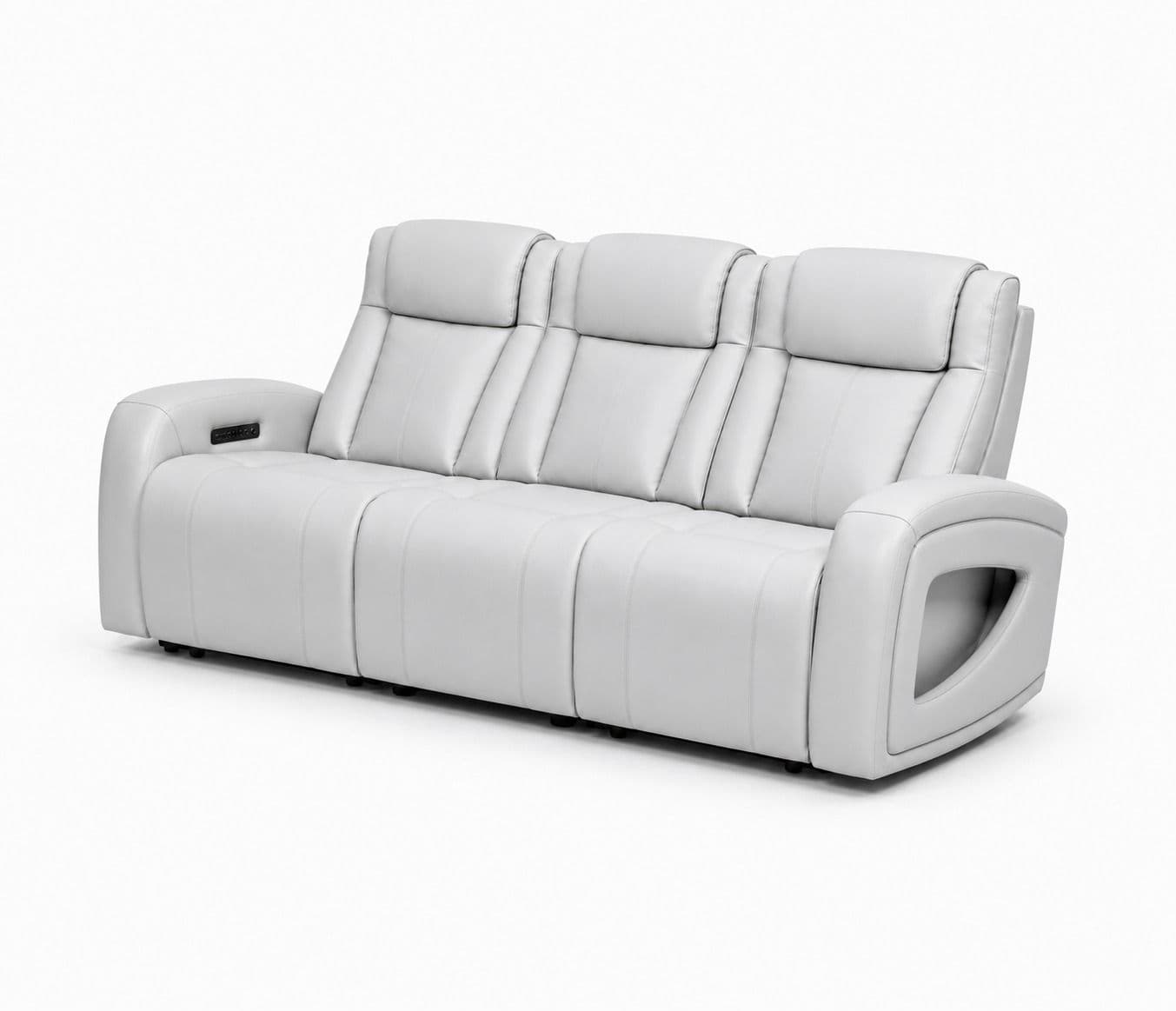 Image 4 for Manwah U71193TZ 3+2+1 Power Recliner Leather