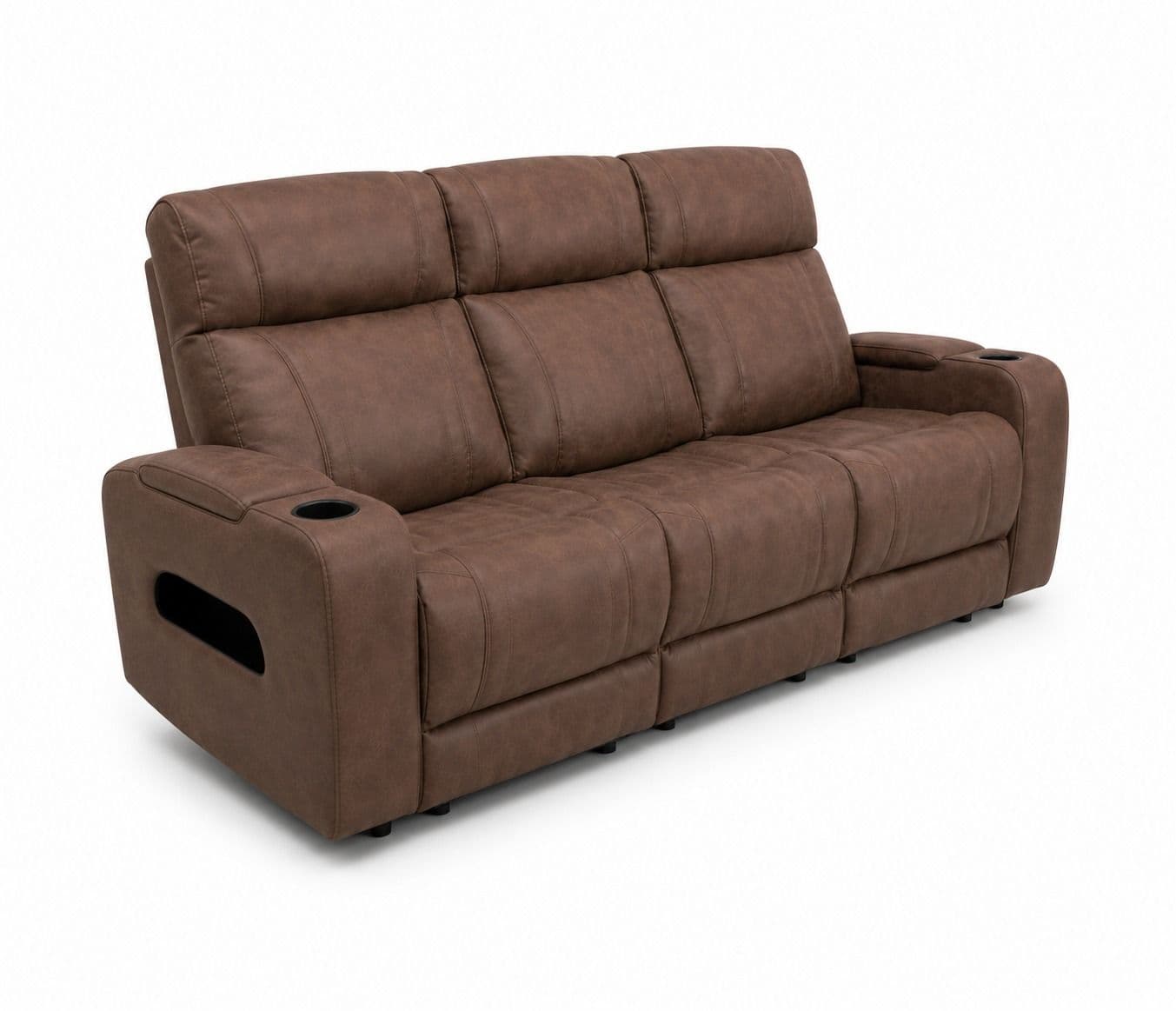 Image 3 for Manwah 71137BTZ 3+2+1 Power Recliner Fabric