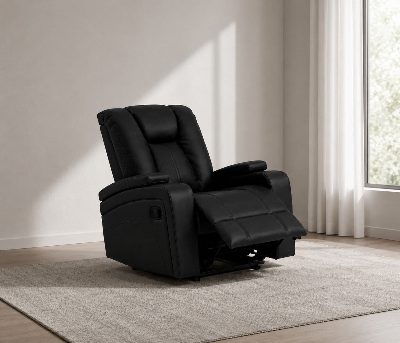 Manwah X9990BM 3+2+1 Power Recliner Fabric