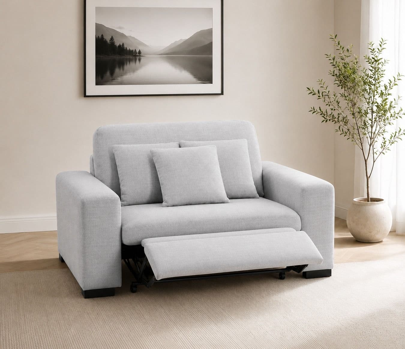 Manwah 80386BM 3+2 Sofa Recliner Fabric