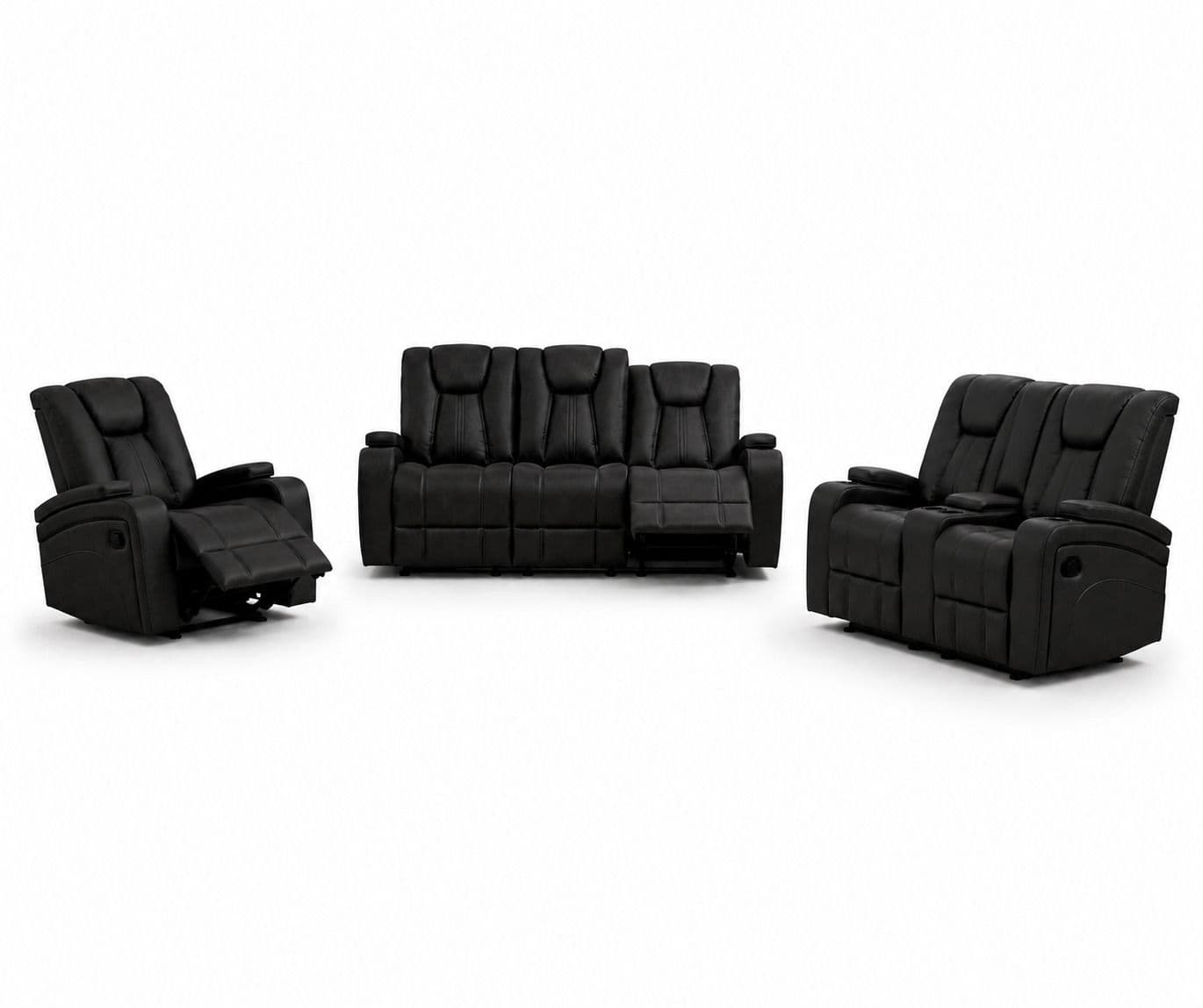 Image 2 for Manwah X9990BM 3+2+1 Power Recliner Fabric