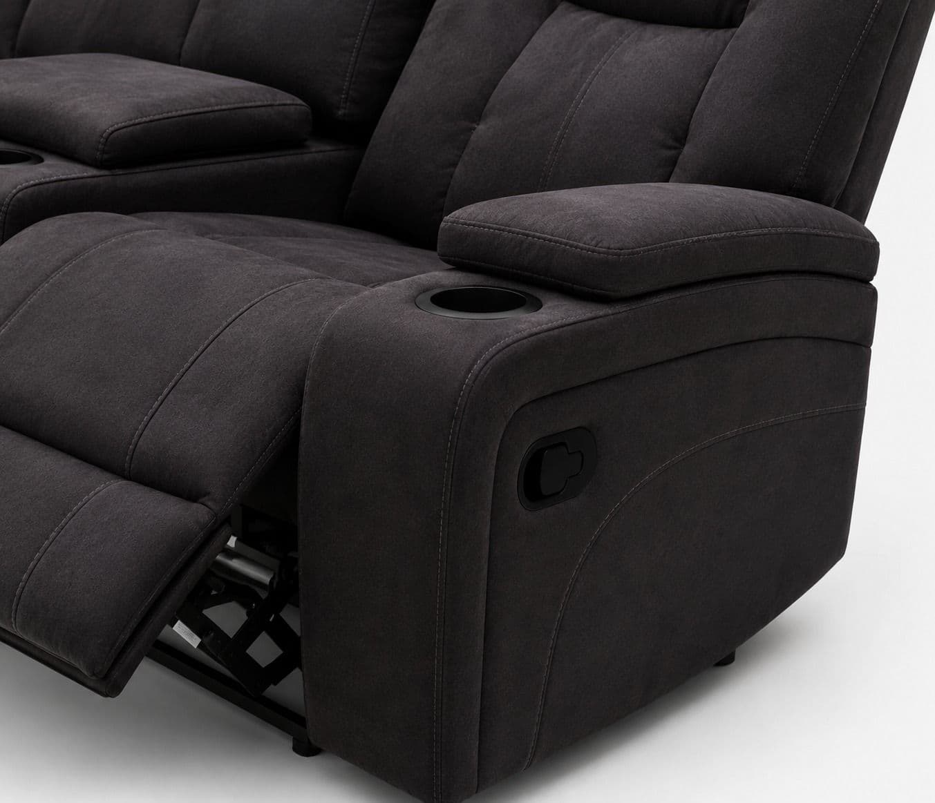Image 5 for Manwah X9990BM 3+2+1 Power Recliner Fabric