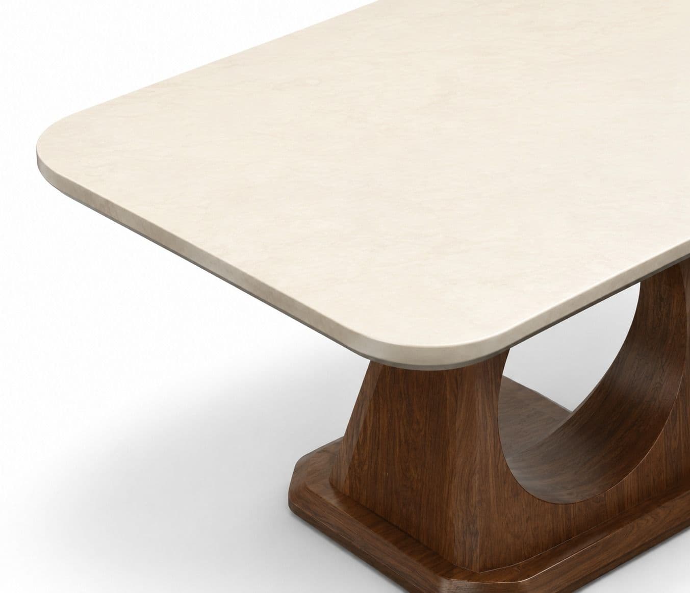 Image 11 for DT186/3588 701 Dining Chairs Marble Top Ash Wood Base 1+6 Seater (HYD)(KORA)