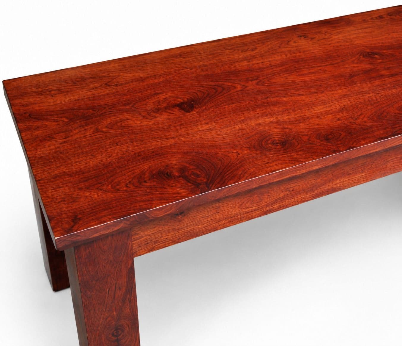 Image 4 for Plain Dining Bench 4' Sheesham Wood (BGPKU)(OWD)