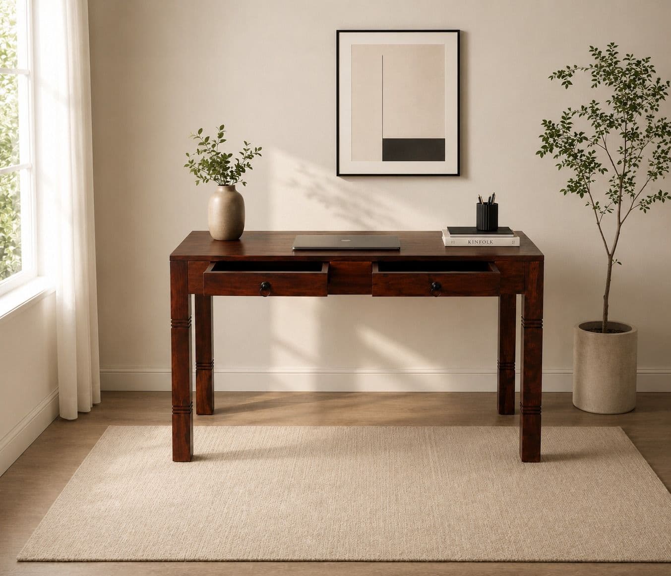 Image 1 for Study Table Sheesham Wood (BGPKU) (OWD)