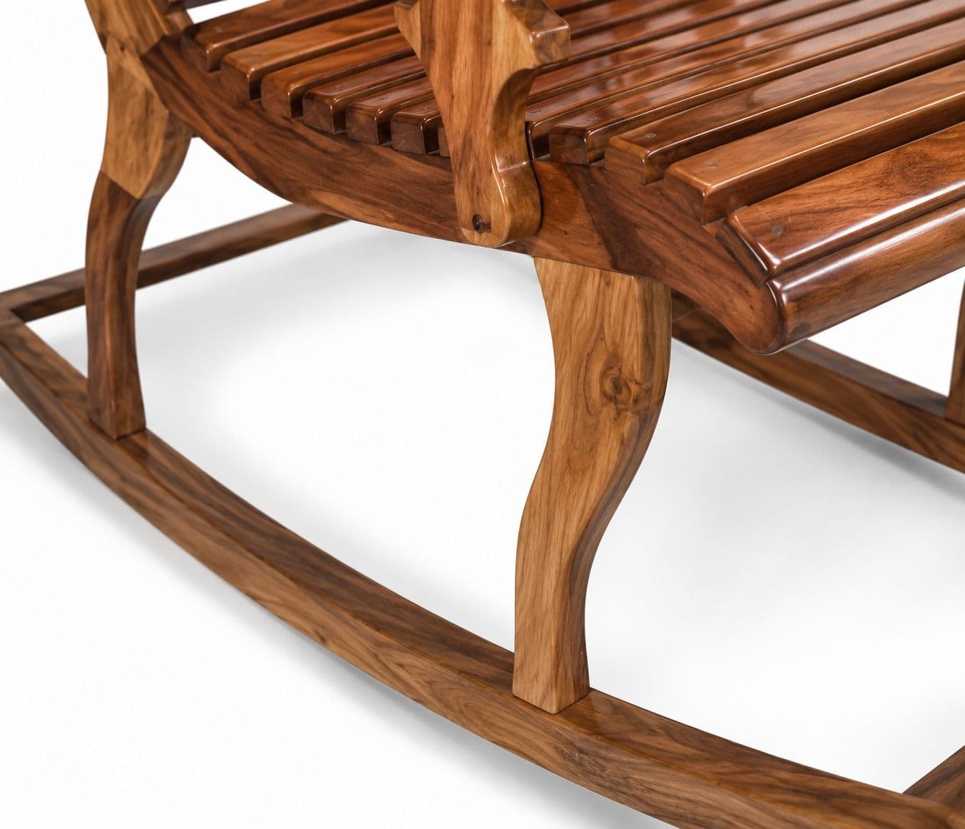 Image 4 for Horizontal Strip Eazy Chair Sheesham Wood (BGPKU) (OWD)