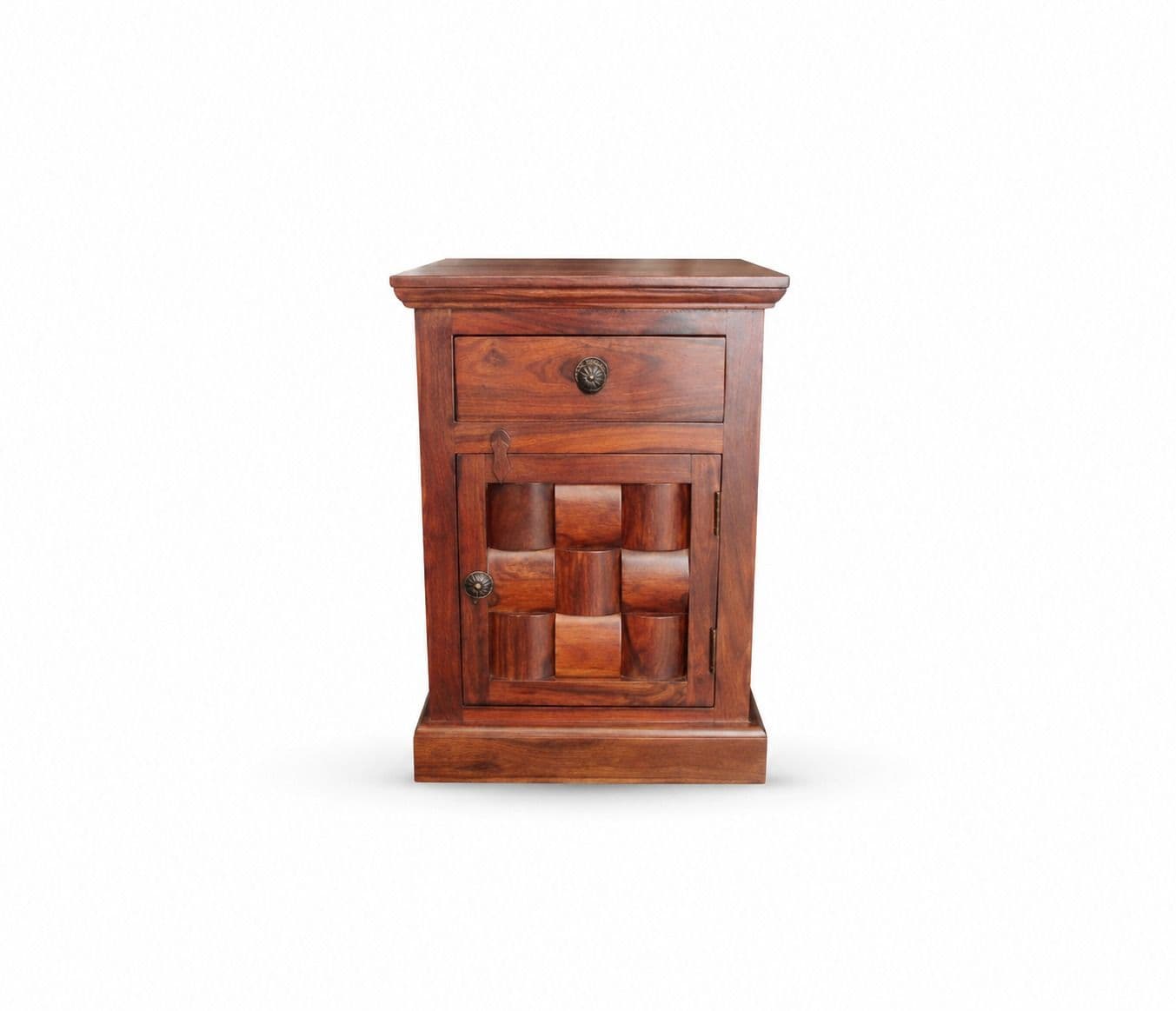 Image 2 for Niwar Bedside Table Sheesham Wood (BGPKU) (OWD)
