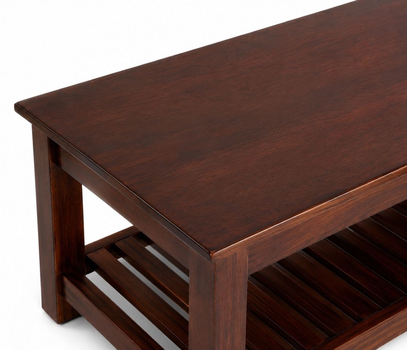 Image 4 for Double-Top Center Table Sheesham Wood (BGPKU) (OWD)