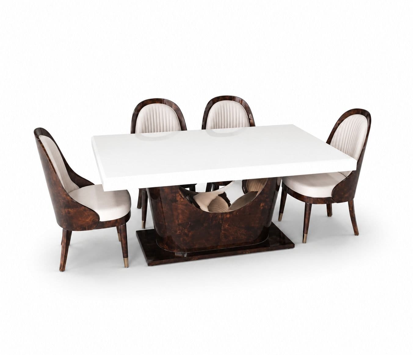 Image 6 for Baccha Polyster 1+6 Seater Dining Set ( RCH TD)(OWD)