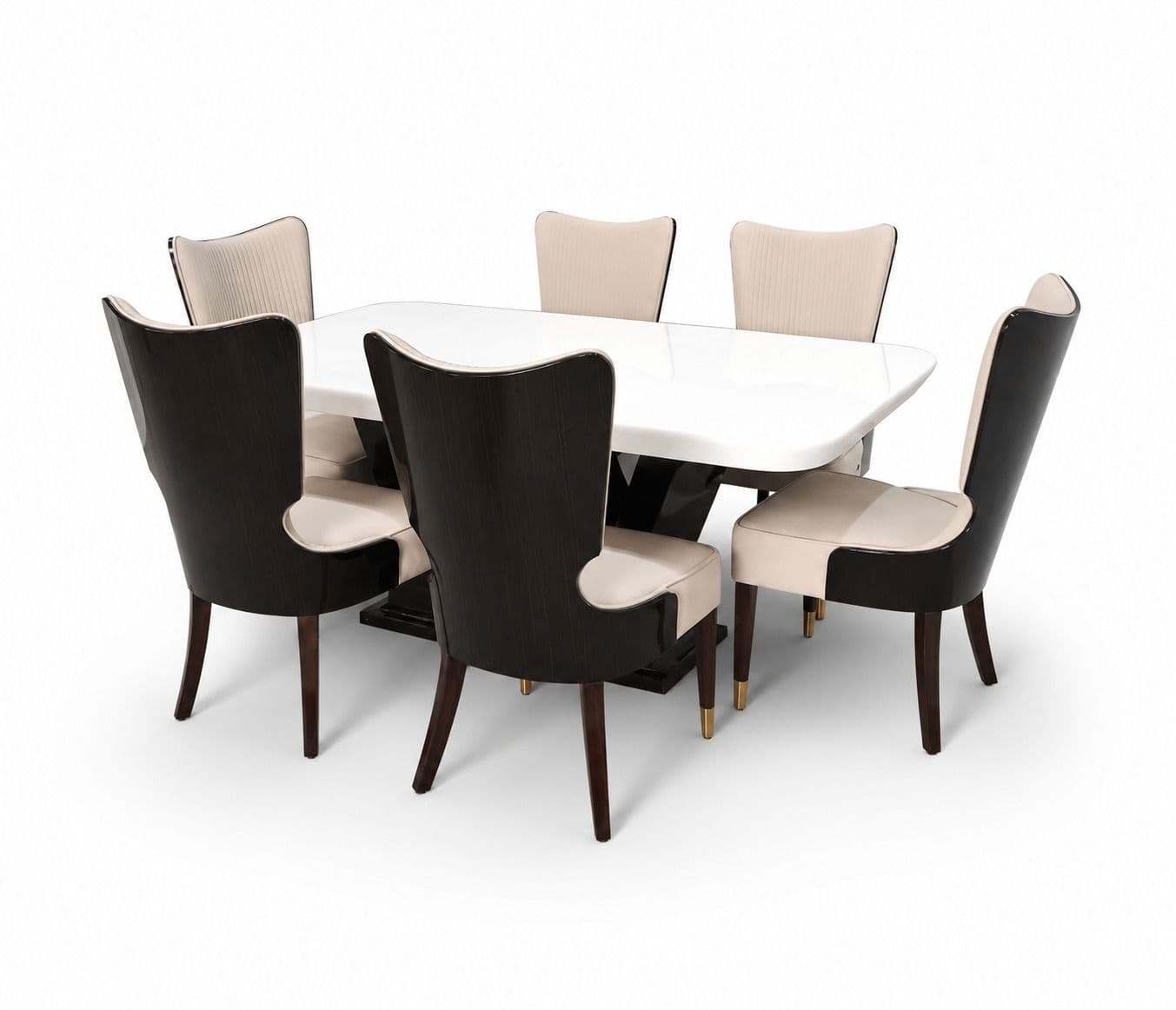 Image 3 for V-Type 1+6 Seater Dining Set ( RCH TD)(KORA)